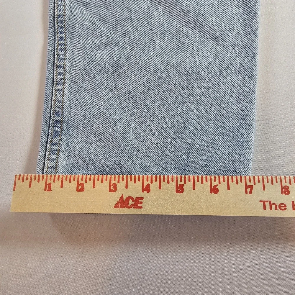 Vtg Levi Orange Made In USA Tab 9922 Tapered Fit Size 20 MED Women's Jeans *READ